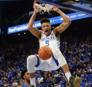 2018 March Madness Predictions - kevin knox