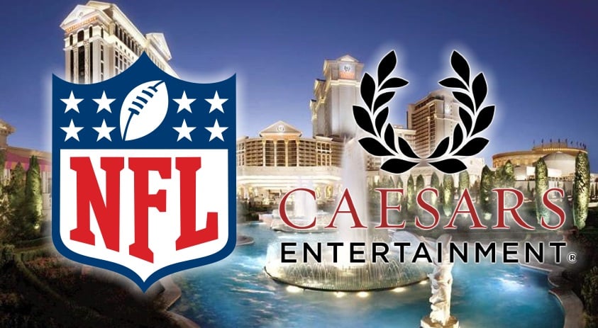 NFL entering a Sports Betting Partnership with Caesars Entertainment