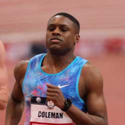 Bookie Athletics News – Christian Coleman Wins 100M Title