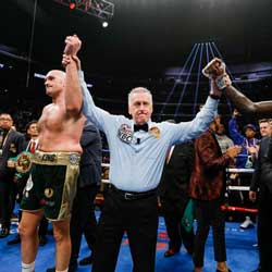 Sportsbook Boxing News – Tyson Fury Wins in Rematch against Deontay Wilder