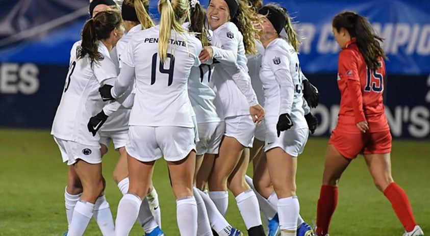 Penn State Routs Maryland in College Women’s Soccer
