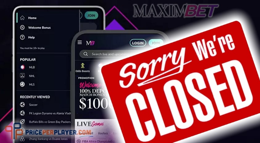 MaximBet Sportsbook Shuts Down